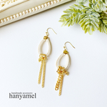 La-Lien 〜whiteピアス(イヤリング・樹脂ピアス)