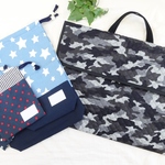 55＊3a＊ik＊様オーダー品　星柄のご入学５点セット