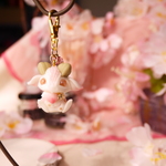 桜ドラゴンのキーホルダー♪