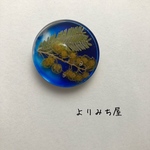 ミモザ ブローチ ヘアゴム