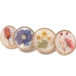 《Ｍami.t》押し花のバレッタ