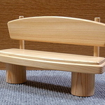 ミニチュア家具　ベンチA