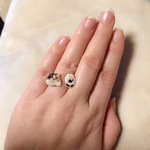 うちの子♥︎アクセサリー/お顔と肉球のリング