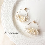 Flower  wreathe❁ pure  white