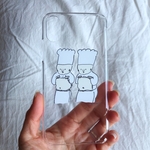 iPhoneケース<コックの腹比べ>