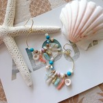 贅沢♡beachフープピアス☆Ssize