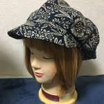 1点もの！まるっとゆるっとキャスケット ボタニカル