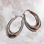 本日限定♡シルバーフープピアス