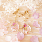 小さな妖精♡アリッサムの花 ピアス/イヤリング