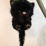 モフモフぶらにゃん(黒)