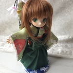 ハイカラさんセット　黄緑×緑