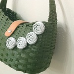 オトナのワンハンドルカゴバック エコクラフト