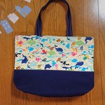 ★mimuemi様専用★水族館のお魚たちが集合！ レッスンバッグ