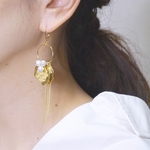 両耳ピアス「material」【受注製作】