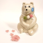《受注生産》しろくま貯金箱♡コスチューム♡お花見♡春♡桜♡着せ替え