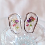 アリッサムのクリアピアス/イヤリング