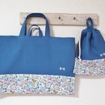 [S様オーダー品 ] LIBERTY通園・通学グッズ