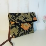 <再販><受注制作>Moda Best of Morris Anemone ショルダーバッグ ブラック 