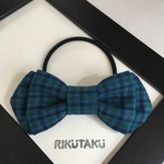 ファミリア風☆リボンのヘアゴム