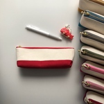 ペンケース★とってもシンプルなしっかり帆布ペンケース★