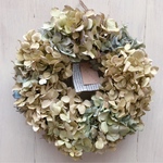 アンティーク紫陽花のボリュームリース