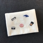 刺繍 ポケットティッシュケース お出かけ
