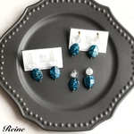 ターコイズ＊ホワイトマーブル