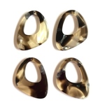 高品質  【4個】1穴 Deformation Acrylparts＊アクリルパーツ＊