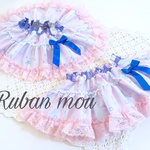 90cm⛱💜Handmade☆Ruban mou💜  ブルマ付きフレアスカート✨ユニコーン 柄