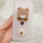 piyopiyo0804様専用ページ 本革くまさんのiPhoneケース XR