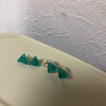 さんかくのシンプルピアス