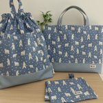 【オーダー予約品】m様専用＊可愛いシロクマ柄入園準備セット