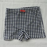 ★140size★オーガニックコットン使用のボクサーショーツ＜ネイビーギンガム＞