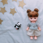 メルちゃん ソランちゃん カラフルＴシャツ＆リブパンツ