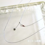 ☆再販☆K18ホワイトゴールド・８０㎝ロングチェーンネックレス