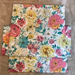 フェミニンな洋花の作り帯
