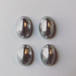 再販無し◆ デッドストック 25mm カボション    ブルー パール
