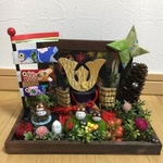 どんぐり人形端午の節句飾り【置物】セール中4/25迄