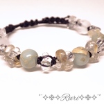 ＊༅೫凛とした煌めき೫༅ 天然石 パワーストーン ブレスレット