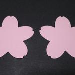 【送料無料】ダイカット桜🌸30枚＊クラフトパンチ＊コメントカードなどに  