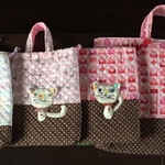 お客サマご依頼品☆フサフサネコちゃん キルティングセット