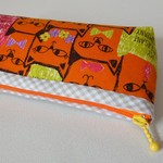 猫だらけのペンケースorメガネケース　2