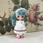 プチブライス きなりワンピース❤︎2