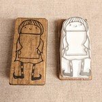 消しゴムはんこ★マッシュルームちゃんのメッセージボード