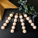 A738 Continuous Pearlのelegantチャーム(4個)