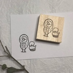 急須と、メンふくろうちゃんと。