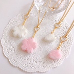桜と花びらのお砂糖ネックレス✧*