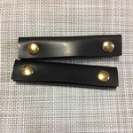 レザーハンドルカバー  ゴールドホック