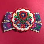 刺繍ワッペン ヘアピン