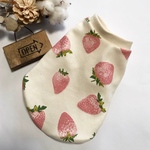 犬服 ピンクなイチゴ🍓タンクトップ  Sサイズ  S、M、Lサイズ